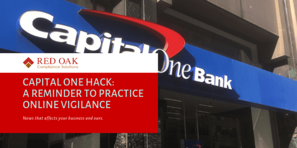 Blog: Capital One Hack: A Reminder to Practice Online Vigilance